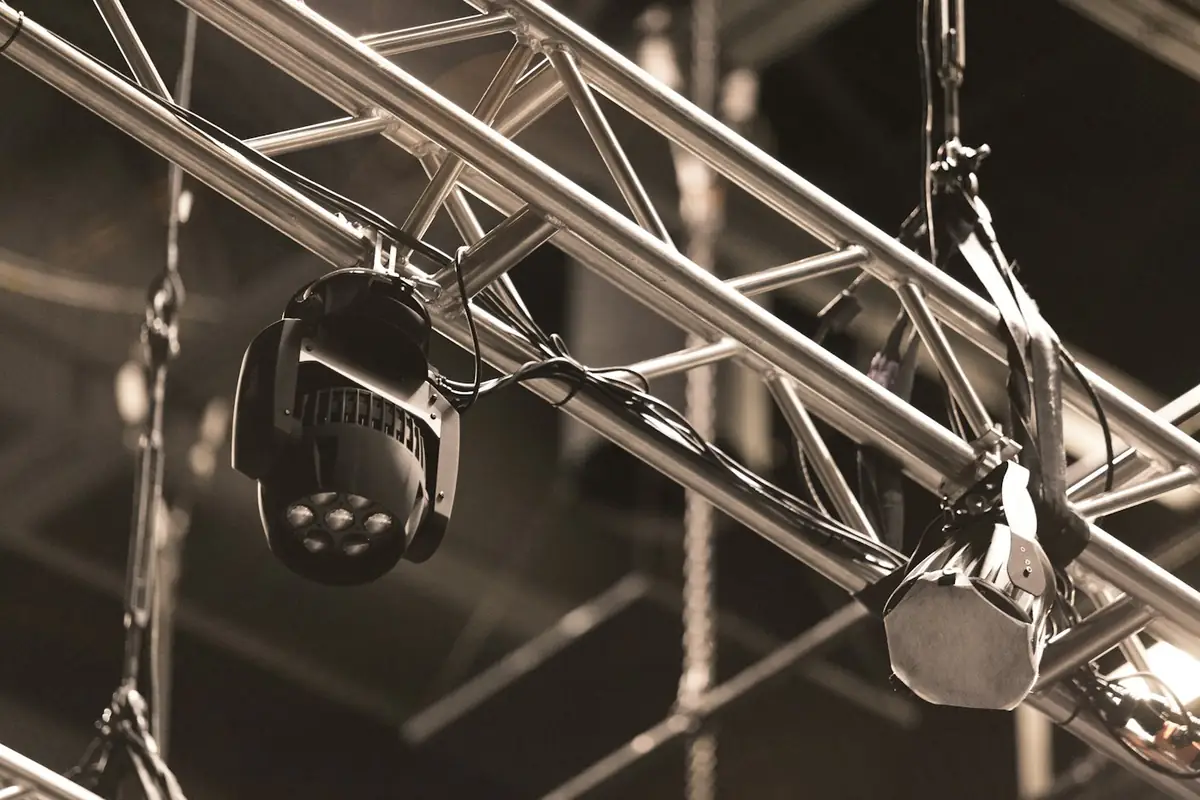 Intelligent lighting rig
