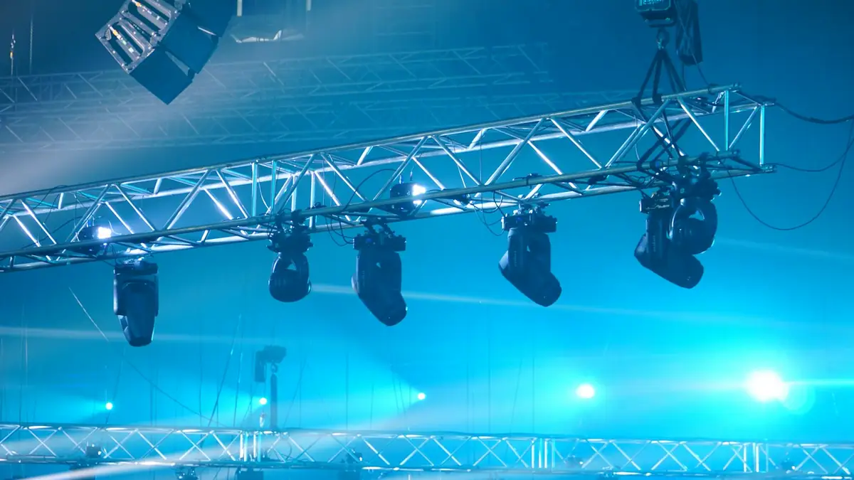 Truss and rigging setup